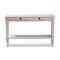 Baxton Studio Ariella Country Cottage Farmhouse Whitewashed 1-Drawer Console Table 147-8190 - alternate 2